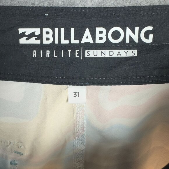 Billabong Airlite Sundays  Swim Trunks Mens 31 Multicolor Polyester & Elastane - Picture 7 of 9